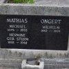 Mathias Michael 1895-1955 Sturm Hermine 1901-1962 Grabstein